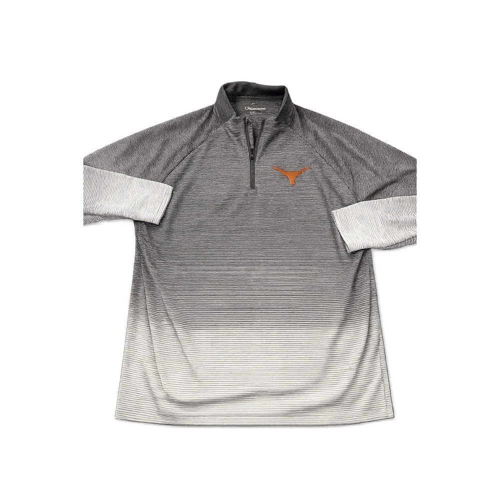 Colosseum Texas Longhorns University 1/4 Zip‎ Mens Size XL Pullover Lightweight